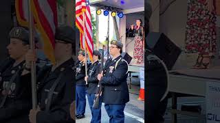 AMY GOULD  National Anthem at 14th Fest Erie PA [upl. by Levram]