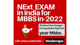 NEXT EXAM  what to expect  how is it going to replace FMGE  NEETPG Final year MBBS exam  🇮🇳 [upl. by Nan361]