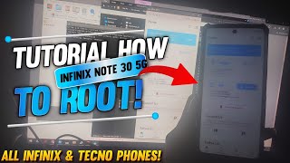 TUTORIAL How To Root  Infinix Note 30 5G Dimensity 6080   Stey By Step  For All Infinix amp Tecno [upl. by Dragon]