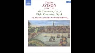 Charles Avison  Concerto in B flat major Op3 No4 [upl. by Nyasuh]