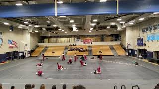 Canyon Springs High School Winterguard 2022 performing “Derailed” 🧳 [upl. by Sudbury]