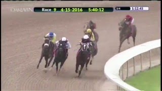 Forever Unbridled wins Apple Blossom at Oaklawn [upl. by Ennazzus65]