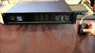 QSC CX302 Amplifier [upl. by Yarvis]