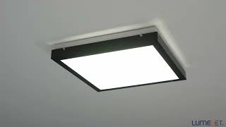 Kanlux TYBIA motion sensor ceiling LED lamp 38W 3800lm 4000K [upl. by Annahsit730]