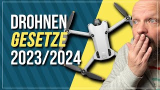 EU Drohnen Gesetz 2023 für DJI Mini 2 SE und DJI Mini 3 Piloten Was gilt für Drohnen u 250 Gramm [upl. by Nirak]