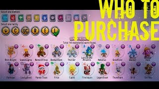 Monster Legends  Who Should I Buy  Monster Week Sale [upl. by Aicilra270]