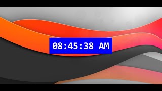 React JS Digital Clock  How to create digital clock using React Js [upl. by Alihet]