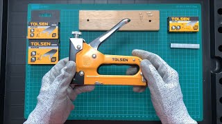 Tolsen 43020 Staple Gun [upl. by Sirroned]