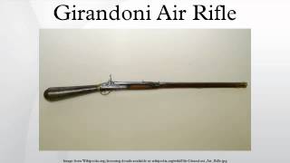 Girandoni Air Rifle [upl. by Wennerholn500]