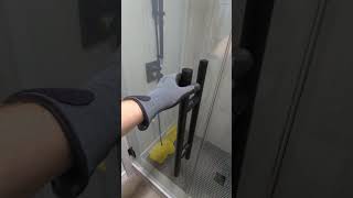 Custom Pivot Shower Door Installation [upl. by Natalia187]