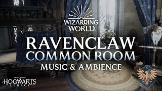 Harry Potter Music amp Ambience  🦅 Ravenclaw Common Room Hogwarts Legacy [upl. by Llehsram179]