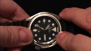 How To Change The Bezel Insert On Your Seiko SKX To Get The Batman Or Hulk Look [upl. by Yma]