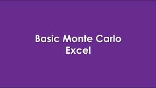 M7A1 Basic Monte Carlo in Excel [upl. by Roberto783]