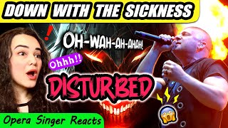 Opera Singer Reacts to Disturbed  Down With The Sickness Official Music Video [upl. by Mercier563]