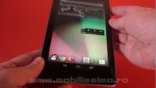 Google Nexus 7 review Full HD in limba romana  Mobilissimoro [upl. by Mcgrody]