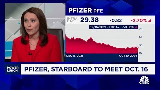 Pfizer battles activist fund Starboard which has a 1 billion stake in company [upl. by Bidle]