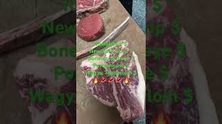 steakhouse food prime steak delicious beef [upl. by Amehsyt710]