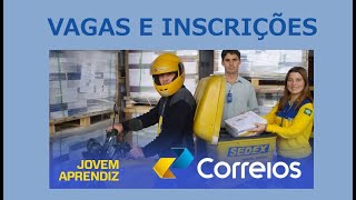 Jovem Aprendiz Correios 2024 Vagas Inscrições [upl. by Okomom]