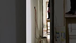 Concealed Wiring Mein Wire Kaise Dalte Hein shortsfeed trending shortsviral shortsvideo [upl. by Soirtemed621]