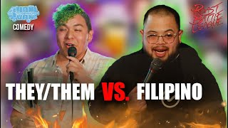 They Them vs Filipino  Roast Battle Comedy [upl. by Drarrej]