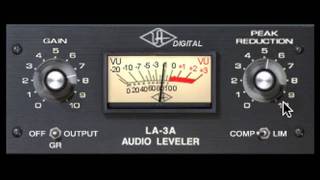 UAD LA3A Powered PlugIn Demo Video [upl. by Onilatac]