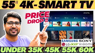 Best 55 INCH 4K TV India 2024🔥Best TV Under 50000 In India🔥Best 55 Inch TV 2024🔥Best TV 55 Inch 2024 [upl. by Lecirg329]