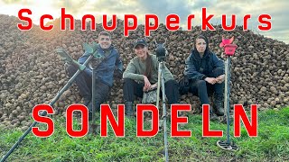 Schnupperkurs sondeln in den Niederlanden Auf Schatzsuche mit einem Metalldetektor minelab [upl. by Valry]