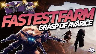 Grasp of Avarice FASTEST FARM  FAST amp EASY Farm Eyasluna MASTER amp NORMAL MODE  Destiny 2 [upl. by Amado]