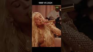 Christina Aguileras Voice 1999 vs 2024 Genie in a Bottle Edition [upl. by Nalced]