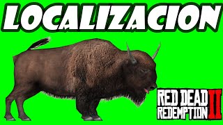 Donde cazar BISONTES en Red Dead Redemption 2 ✔️ [upl. by Ehlke]