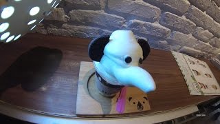 Jakarta Cafe Street Food 1008 Part5 IceCreamElephant Chibi Shirokuma EsKrimGajahPutihLampung 5859 [upl. by Adarbil]