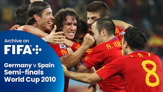 FULL MATCH Germany vs Spain 2010 FIFA World Cup [upl. by Merta667]