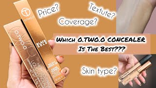 OTWOO COSMETICS CONCEALERS REVIEW 🤩  Which one should you buy makeup concealer otwoo review [upl. by Pooley585]