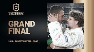 Outpouring of emotion  Rabbitohs v Bulldogs Grand Final 2014  Classic Match Replay  NRL [upl. by Iblok]