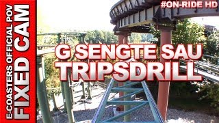 G Sengte Sau  Tripsdrill Erlebnispark  OnRide ECam HD [upl. by Namref218]