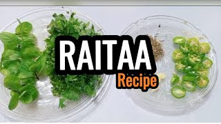 Raita Recipe  دہی رائتہ ریسپی  Authentic Pakistani Raita  yogurt chutney [upl. by Hamid]