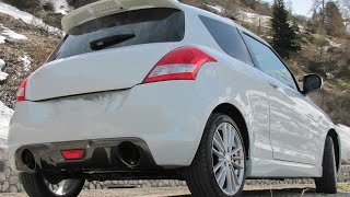 SUZUKI SWIFT SPORT EXHAUST by RAGAZZON [upl. by Htnicayh]