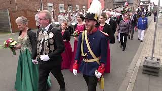 Schützenfest Grevenbroich Kapellen 2024  Parade am Montag 362024  BSV Kapellen Erft [upl. by Retse584]