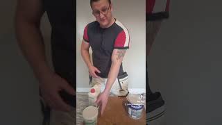 Painting waterbased paint over oilbased paint [upl. by Ydennek]