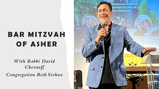 Bar Mitzvah of Asher with Rabbi David Chernoff BethYeshuaPhilly [upl. by Oglesby]