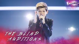 Blind Audition Josh Richards sings Ill Be There  The Voice Australia 2018 [upl. by Maunsell]