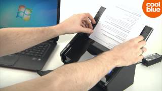 Fujitsu ScanSnap iX500 videoreview en unboxing NLBE [upl. by Neumeyer]