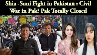 Shia Suni Fight in Pakistan  Civil War in Pak Pak Totally Closed [upl. by Koorb]