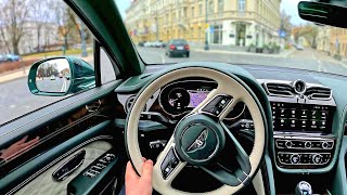 2024 BENTLEY Bentayga  EWB First Edition V8 550hp   POV Test Drive [upl. by Brody]