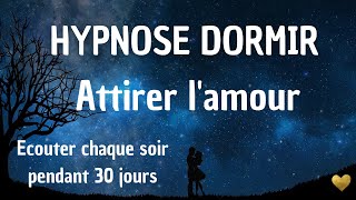 HYPNOSE POUR DORMIR PROFONDÉMENT  LOI DATTRACTION POUR ATTIRER LAMOUR SOMMEIL PROFOND [upl. by Schwenk105]