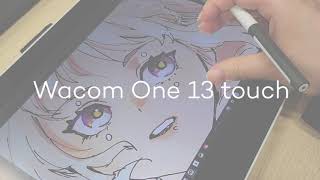 ワコム│Wacom One 液晶ペンタブレット 13 touch の魅力！タッチ操作がとっても便利♪ [upl. by Mazur200]