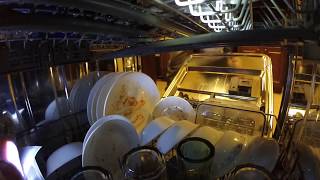 Whirlpool TotalCoverage Dishwasher  Full Load Interior View [upl. by Seys]