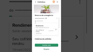 Quanto rendeu R5000 nos cofrinhos do picpay investimentos finanças picpay [upl. by Artsa583]