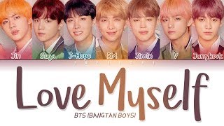 BTS 방탄소년단 Answer  Love Myself Color Coded Lyrics [upl. by Mansoor]