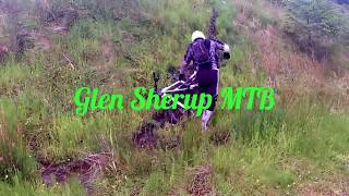 Glen Sherup MTB with crashes [upl. by Rowan]